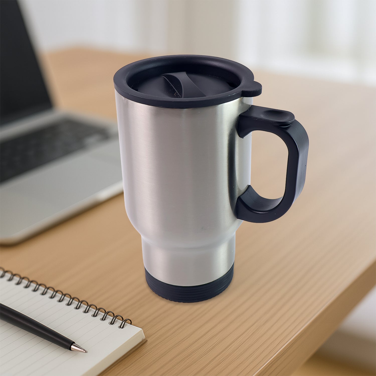 Stainless Steel Vacuum Glass Insulated Glass Coffee Cups (With Lid & Handle / 1 pc) Stainless Steel Vacuum Glass Insulated Glass Coffee Cups (With Lid & Handle / 1 pc)